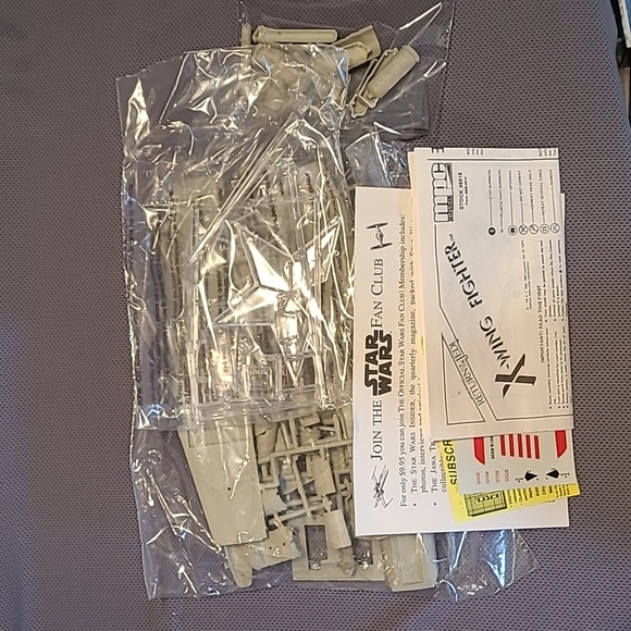 MPC Ertl Star Wars Return Of The Jedi X-Wing Fighter Model Kit 8918 - Picture 9 of 14